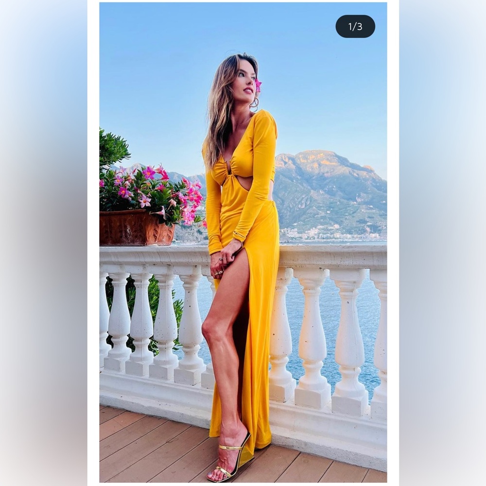 Sidra Dress in Yellow
Dundas

- Wore once. Like new condition